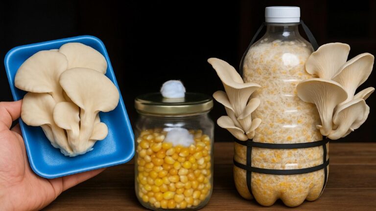 Questo semplice gesto trasforma i funghi acquistati in un raccolto sorprendente…