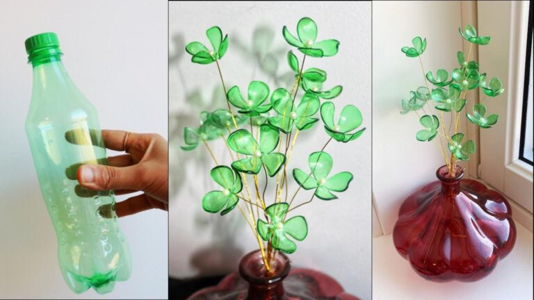 Questo semplice gesto trasforma bottiglie di plastica in fiori sorprendenti…