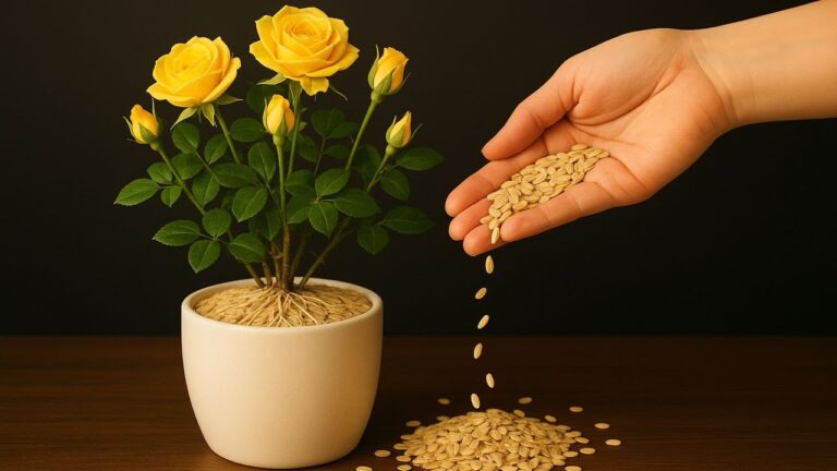 5 segreti dell’avena per far crescere rose rigogliose in una notte!