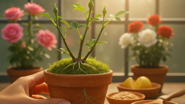 Scopri il trucco con 1 cucchiaio per far radicare le rose facilmente!