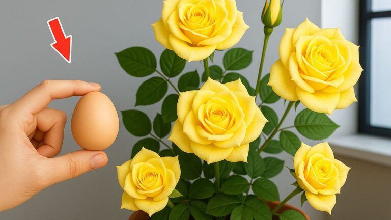 Scopri 1 semplice trucco con un uovo per propagare le rose facilmente!