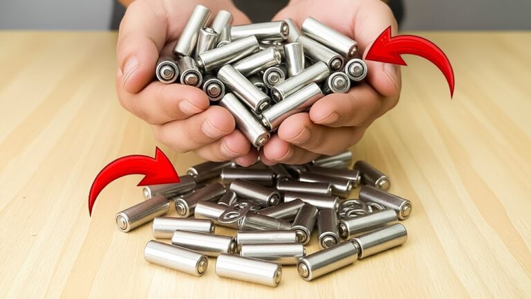 5 usi sorprendenti delle vecchie batterie AA che tutti dovrebbero conoscere!