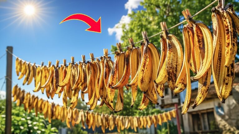 5 sorprendenti usi delle bucce di banana essiccate al sole da scoprire subito!