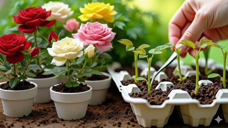 Scopri 5 metodi unici per propagare le rose facilmente!