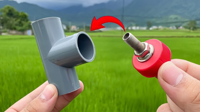 Crea 3 progetti sorprendenti con un tappo e un tubo di PVC!