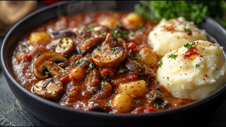 7 motivi per provare il gulasch di funghi: sapore intenso senza carne!