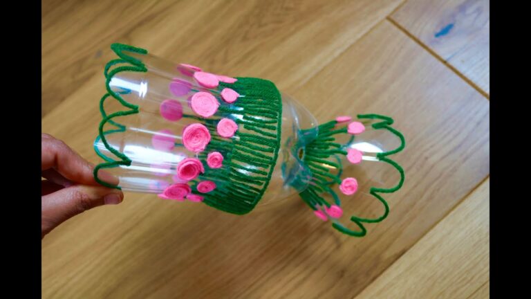6 idee per creare vasi di fiori con bottiglie di plastica per decorare casa tua