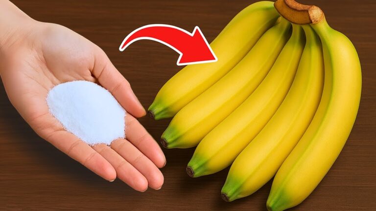 Scopri 7 trucchi per mantenere le banane fresche fino a 30 giorni!