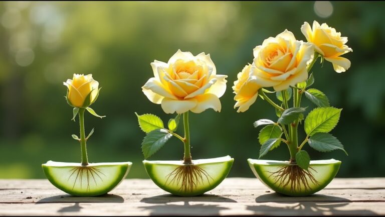 Scopri come far radicare un ramo di rosa in una sola notte! 5 semplici passi