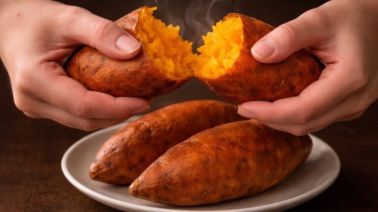 Scopri 3 trucchi per patate dolci che si sciolgono in bocca come burro!