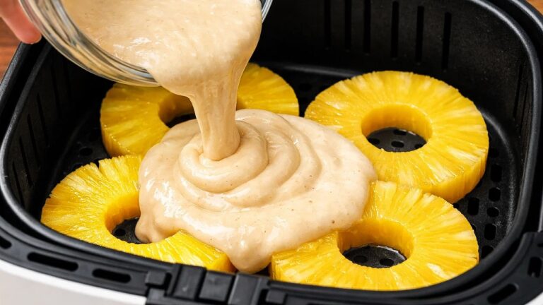 5 idee rapide per preparare l’ananas nel tuo Airfryer senza forno! 🍍
