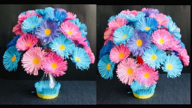 3 idee creative per un vaso di fiori con bottiglie di plastica riciclate