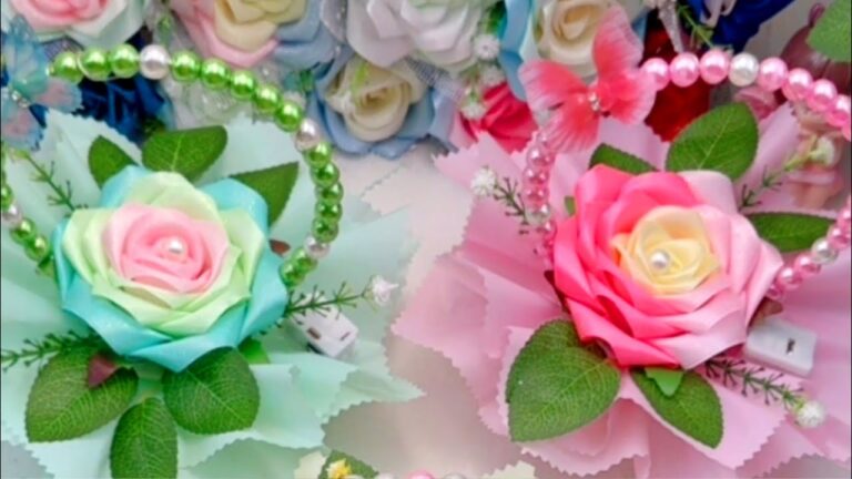 5 idee semplici per creare rose di nastro fai da te che ti stupiranno!