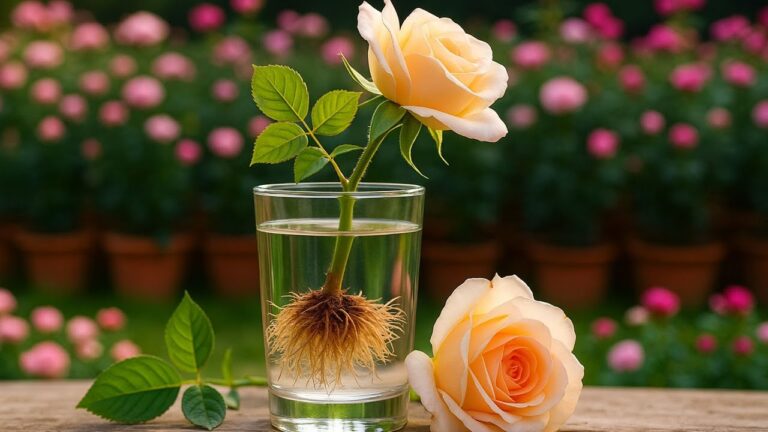 Radici in 1 notte: come far crescere rose senza sforzo! Scopri il segreto!