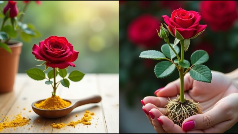 5 Modi Naturali per Far Crescere Radici da una Rosa! Scopri come!