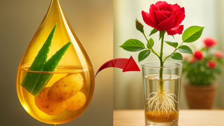 Scopri 5 metodi naturali per far crescere i rami delle rose più velocemente!