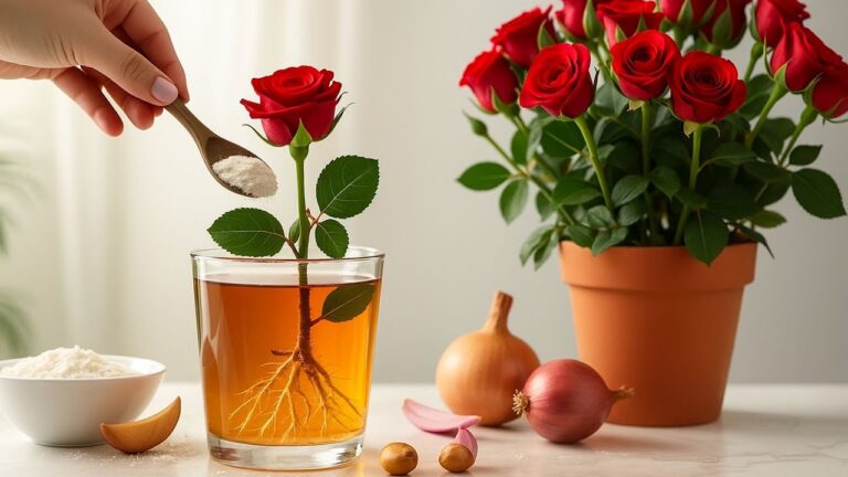 Scopri il potere di 1 cucchiaino: radica rose da un giorno all’altro!