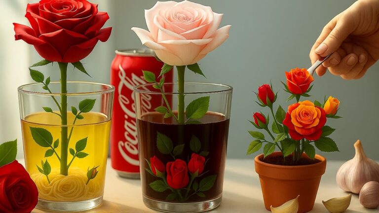 Scopri 5 trucchi sorprendenti per far radicare le rose in poche ore!