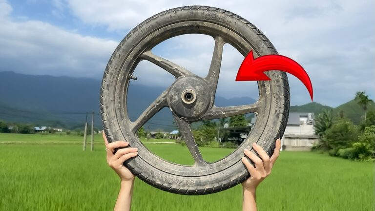 Scopri 5 modi geniali per riutilizzare le vecchie ruote!