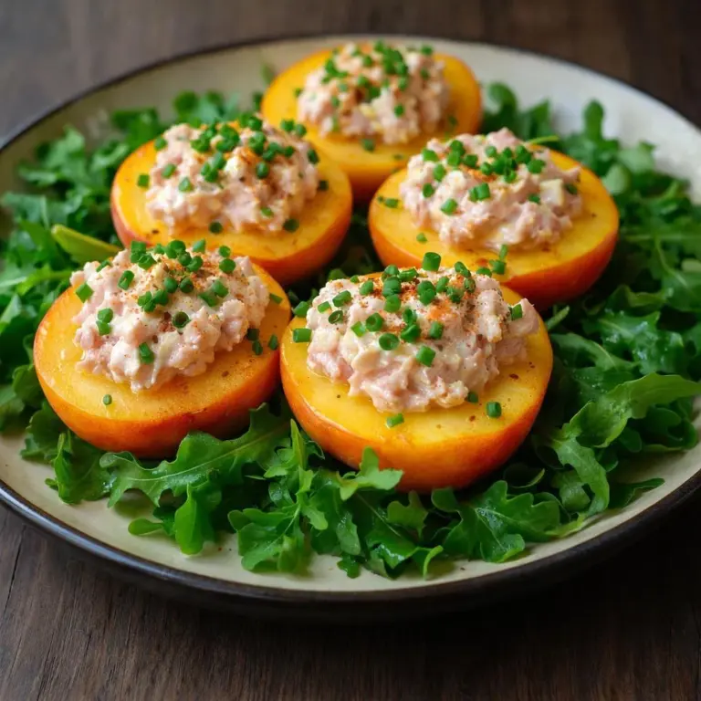 Pesche con tonno leggero, uova sode e rucola fresca: ecco la ricetta estiva perfetta